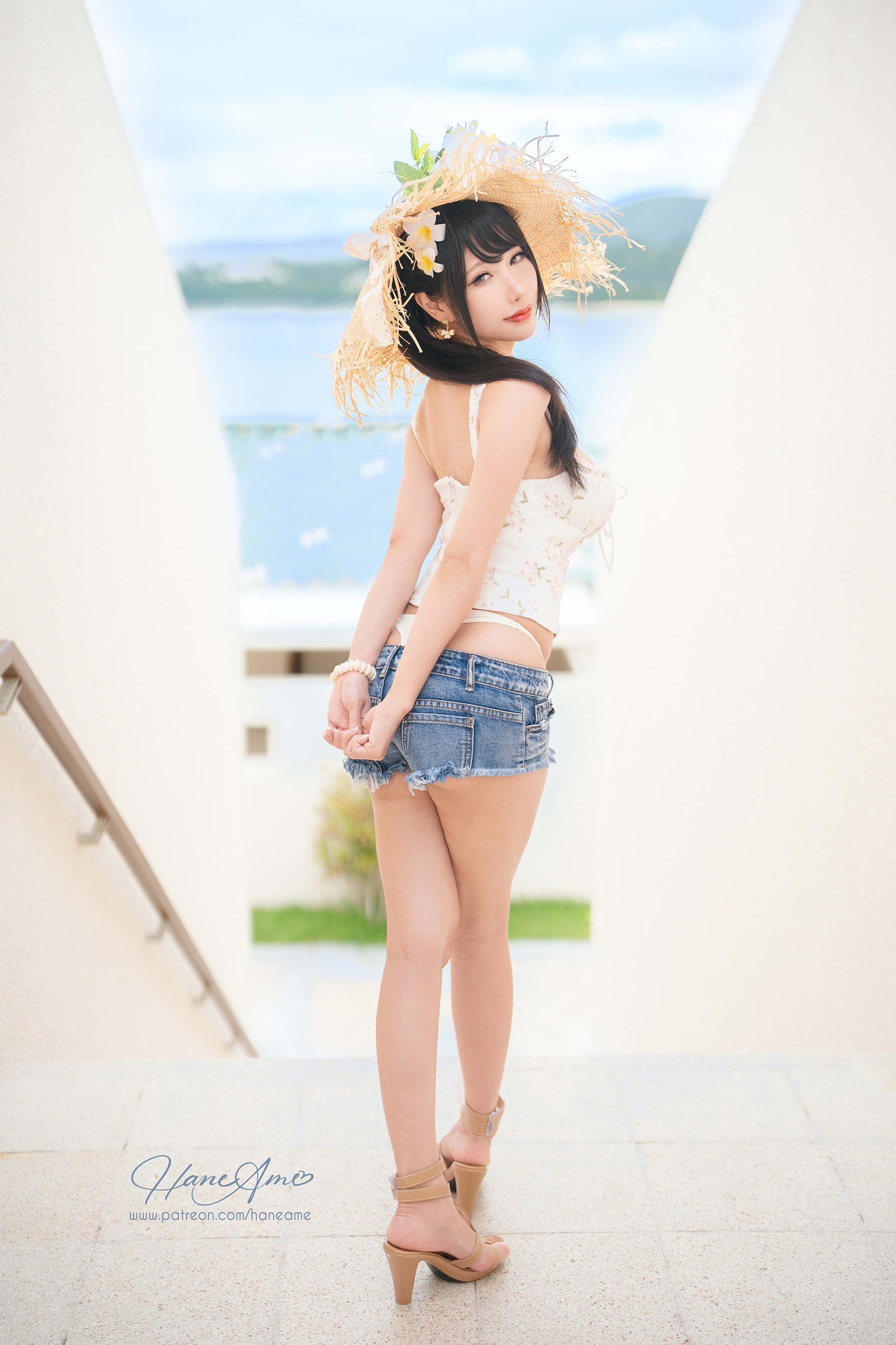 雨波HaneAme – NO.389 盛夏記憶中的田園少女 [34P1V]-XikXak
